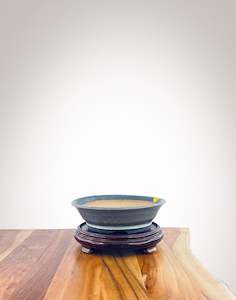 Ian R Gear %C2%AE: KiwiStone NZ Bonsai Pot #042