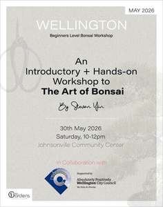 Beginners Bonsai Workshop | 30th May 2026