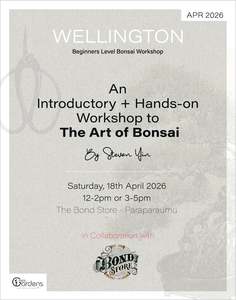 Bonsai Workshops: Sip & Bonsai Beginners Workshop | 18th Apr 2026