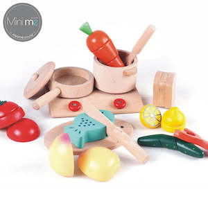 SALE: Wooden play kitchen-Fruites