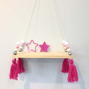 4B Macaron Wooden Display Shelf/ Wall decoration