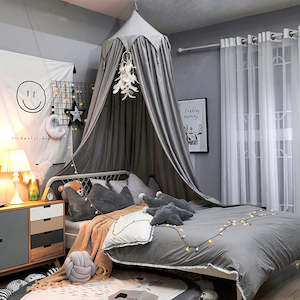 Room Deco: Grey Canopy