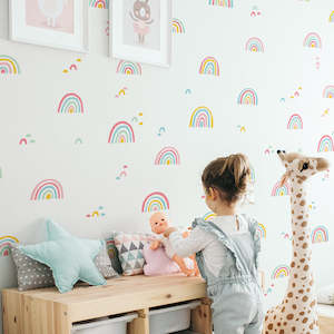 Wall Sticker: Wall Sticker - Rainbow 3