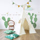 Giant Cactus Sticker Nursery Room Wall Sticker