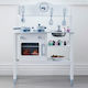 Solid Wood Play Kitchen Set