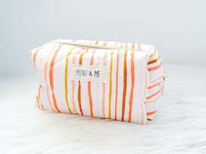 Sunset Stripes Quilted Everything Pouch