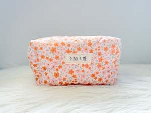 New: Quilted Everything Pouch - Summer Flowers