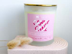 Soy Wax Candle - Candy Cane