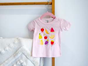 Frontpage: Organic Cotton Baby T-shirt – Fruit Fiesta