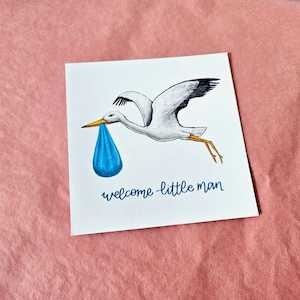 Add A Card: Welcome Little Man