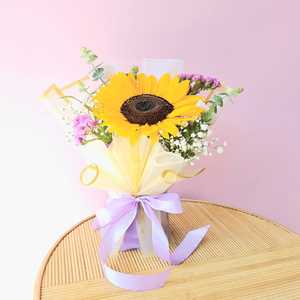 Fresh Flowers: Treat of The Week - Signature Single Sunflower Mini Bouquet