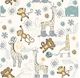 Printed PUL - Monkeys & Giraffes Minkylicious