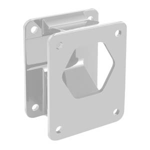 Raptor Setback Bracket – 3″, White