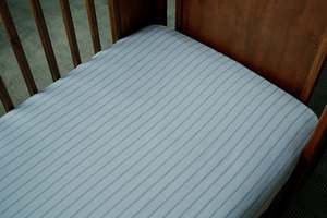 Fitted Sheet - Cloud Stripe