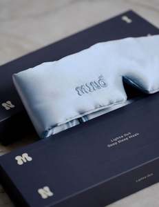 Light Blocking Calming Solutions: Silk Eye Mask - Cloud