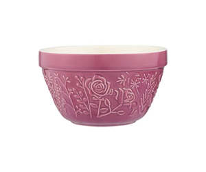 Bakeware: Rose 'In The Meadow'/Pudding Bowl 16cm/Purple