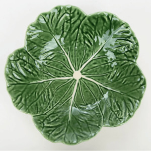 Bordallo Pinheiro: Cabbageware Bowl/4 sizes available/Green