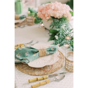 Cabbageware Plates/Side, Dinner or Charger/Cream