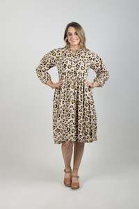 Helga May 1: Ivy Pouf SI Dress Leopard