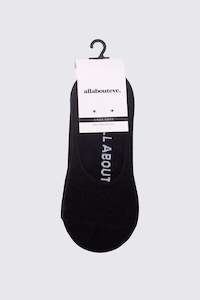Socks: AAE Sockette 3 Pack Black