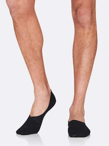 Underwear: Men's Hidden Sock Black