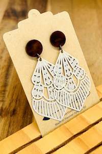 Over The Ditch: Champagne Filigree Dangles