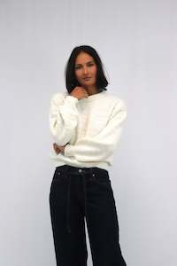 Jumpers Cardis: Sally Sweater Natural