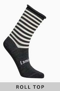 Merino Wool Roll Top Crew Socks Piha