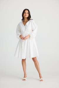 Sale: Daylight Short Dress White