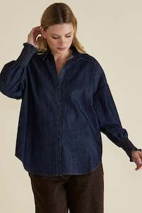 Sale: Sonderbong Shirt Dark Ink Blue Denim