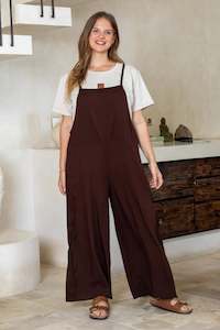 Jumpsuits 2: Rayon Overall Chocolate