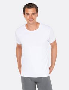 Underwear: Men's Crew Neck T-Shirt White