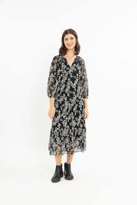 Willow Maxi Dress Chiffon Trelice