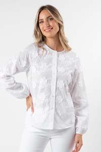 Stella Gemma Fashion: Frida Blouse White