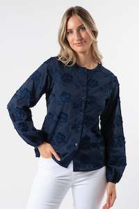 Stella Gemma Outlet: Frida Blouse Navy
