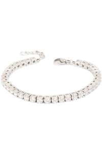 A C Oslo: Tennis Bracelet 4mm Silver