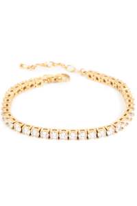 A C Oslo: Tennis Bracelet 4mm Gold