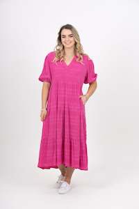 Solo Seek Exclusive: Simple Maxi Dress Pink - EXCLUSIVE TO MINT