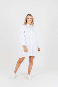Ljc Designs: Uma Dress White