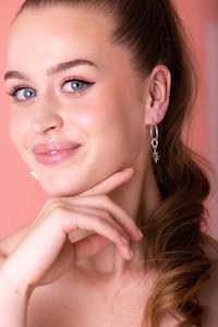 Augustine Accessories: Rockstar Earrings Silver