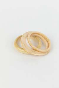 Highways Bangle Set 3 Natural