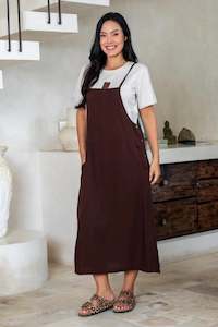 Freez: Apron Dress Chocolate