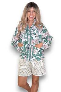 Green Wisteria Shirt