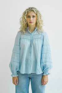 Hadley Top Pale Blue