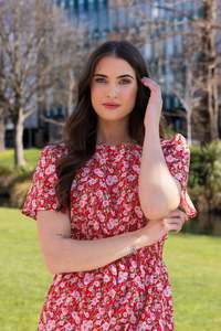 All Clothing: Social Dress Scarlett Bouquet