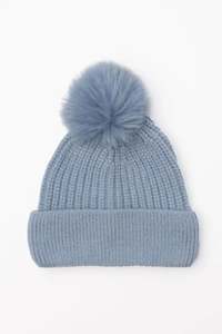 Hair Accessories Hats: Mini Quinn Beanie Blue