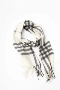 Haven 100% Wool Scarf Cream