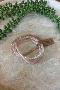 Gifts: Clementine Bracelet Peony Pink