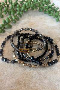 Faith Bracelet Black