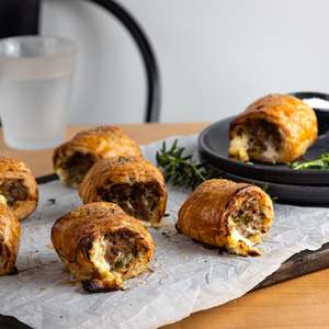 Pork and Jalapeno Sausage Rolls